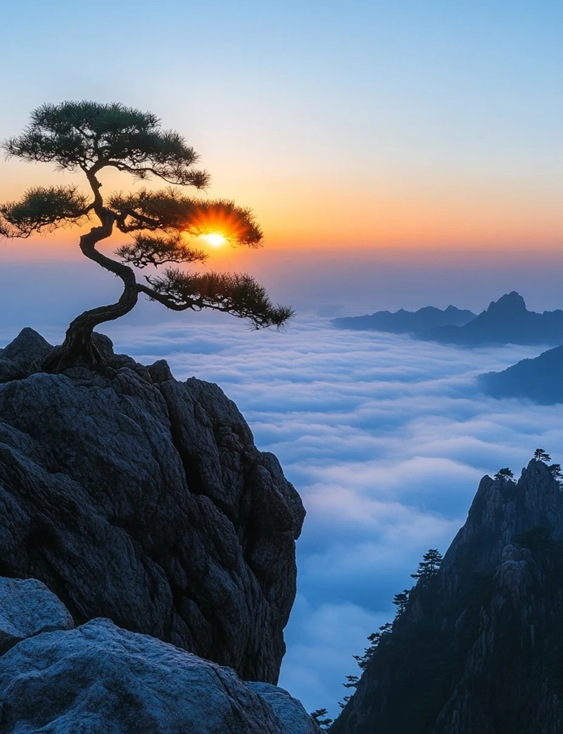 hình nền 4k thiên nhiên với rừng và hồ phản chiếu 